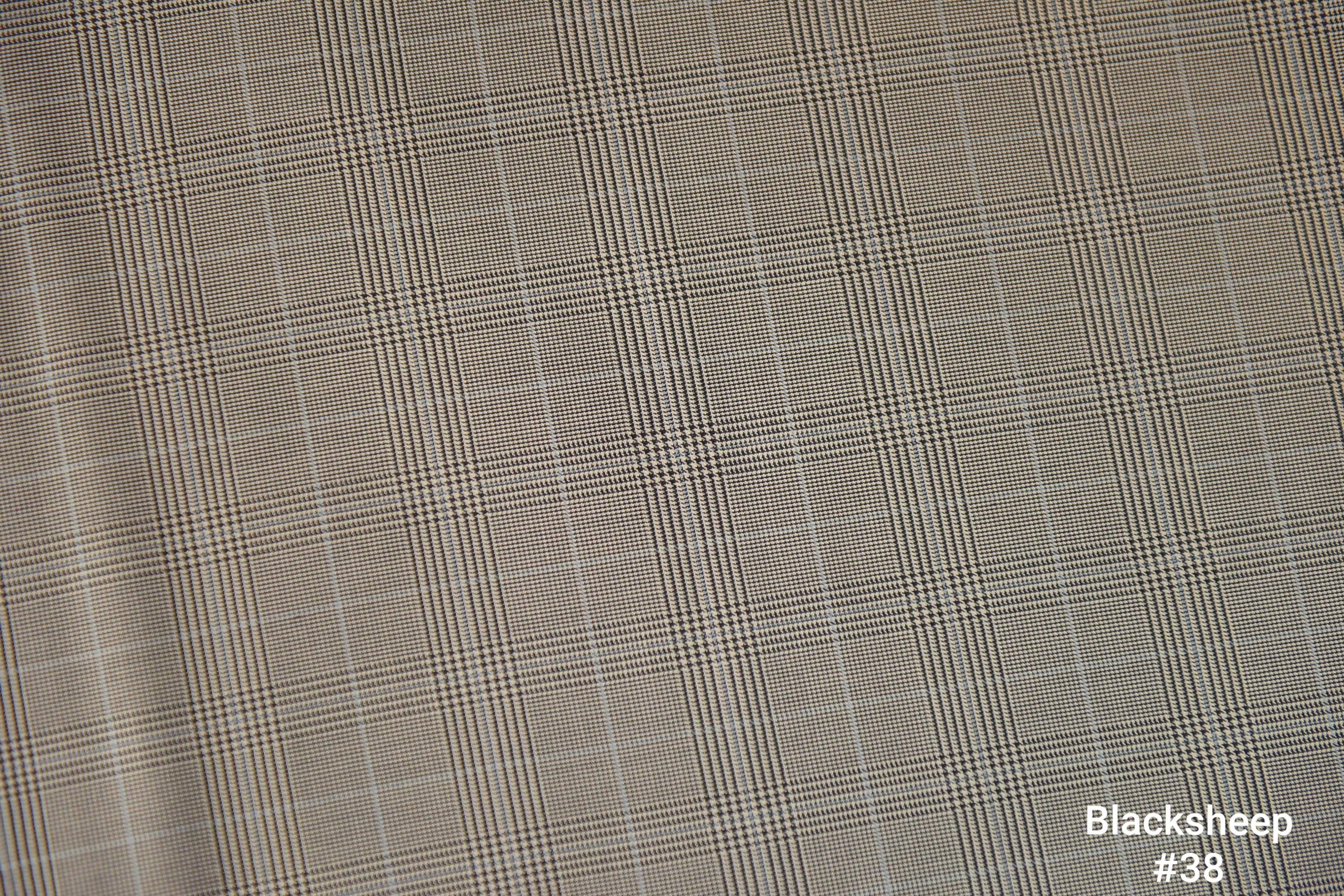 Light Grey Glen Check Wool Blend Suit