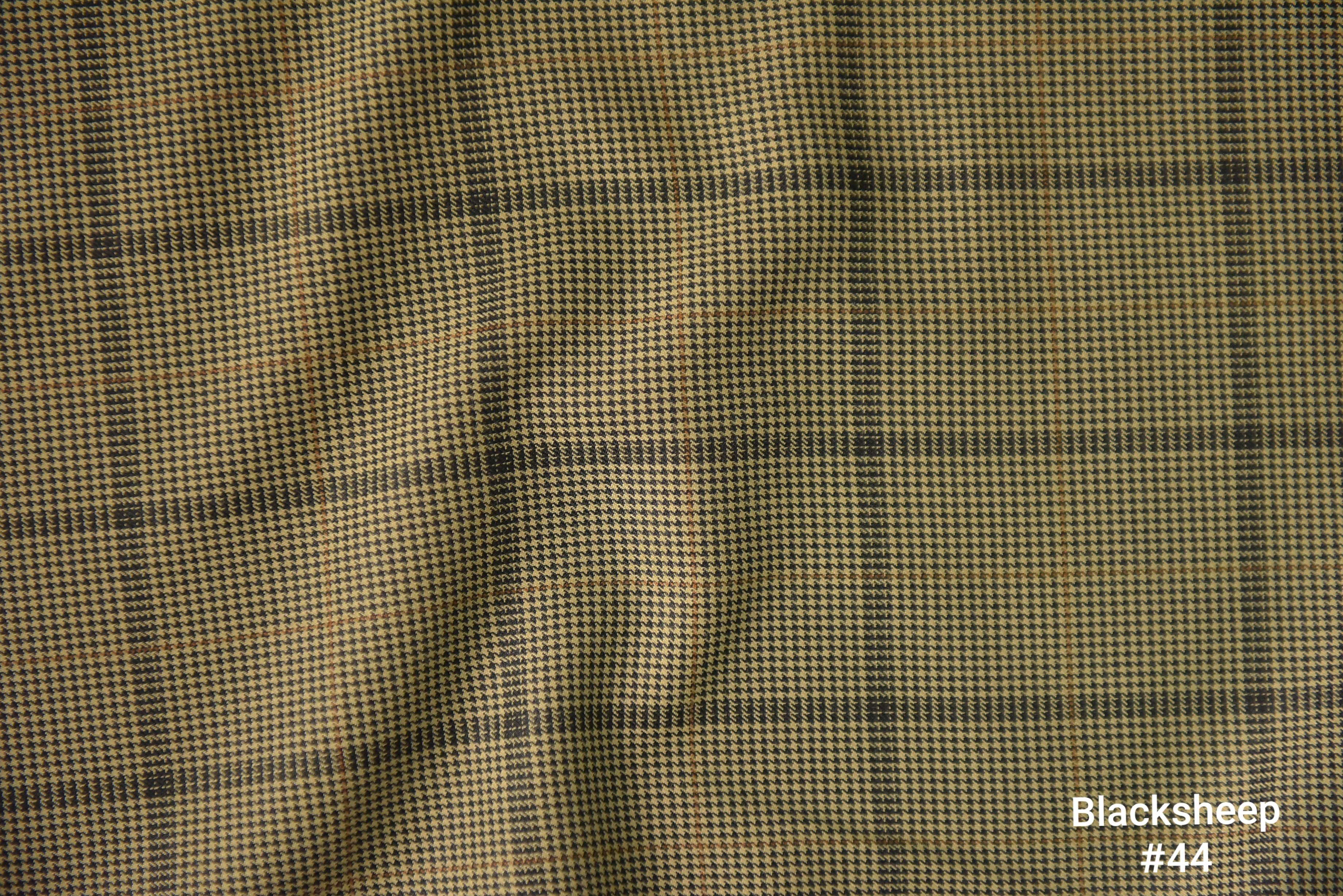 Dark Olive Glen Check Wool Blend Blazer