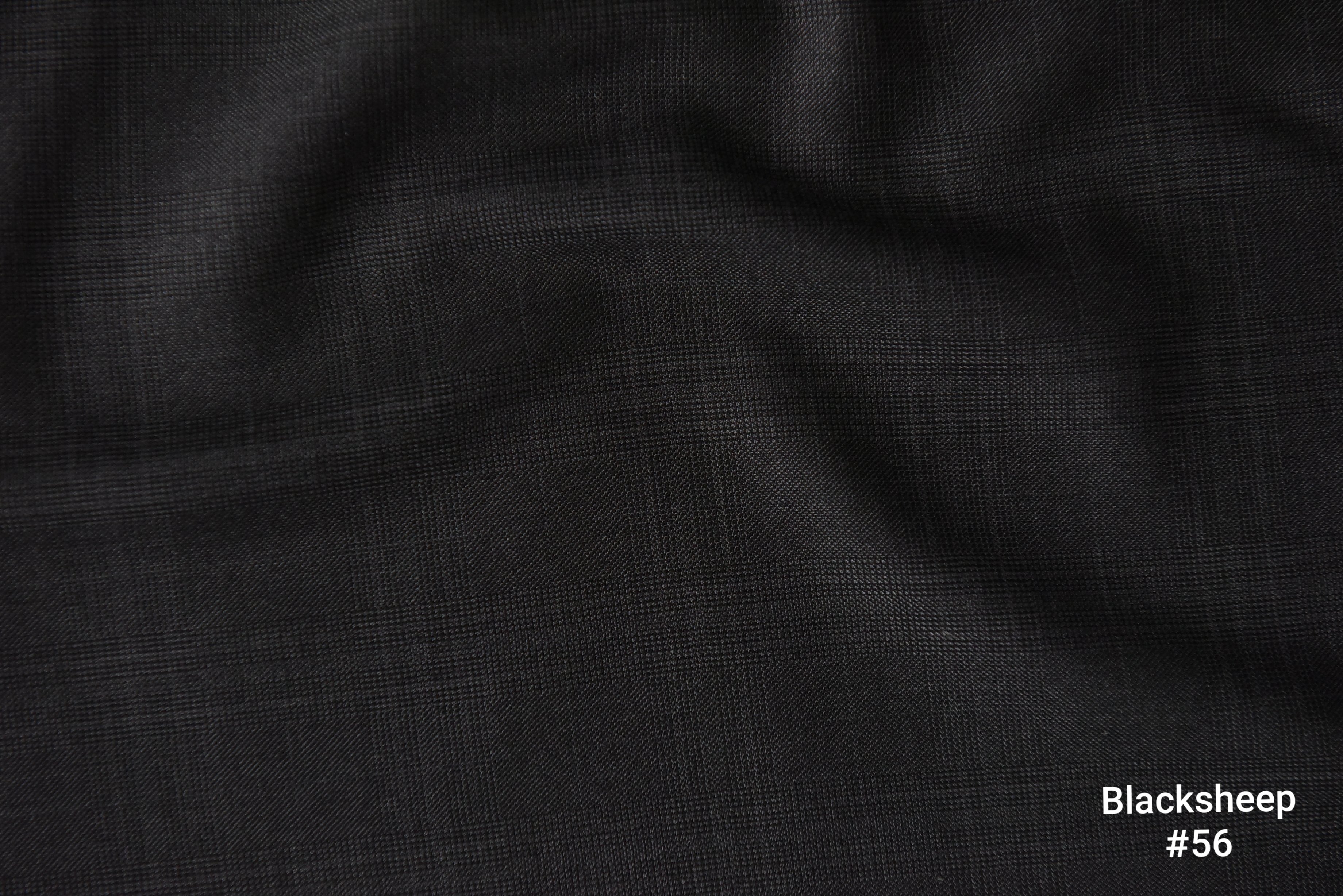 Classic Black Wool Blend Suit