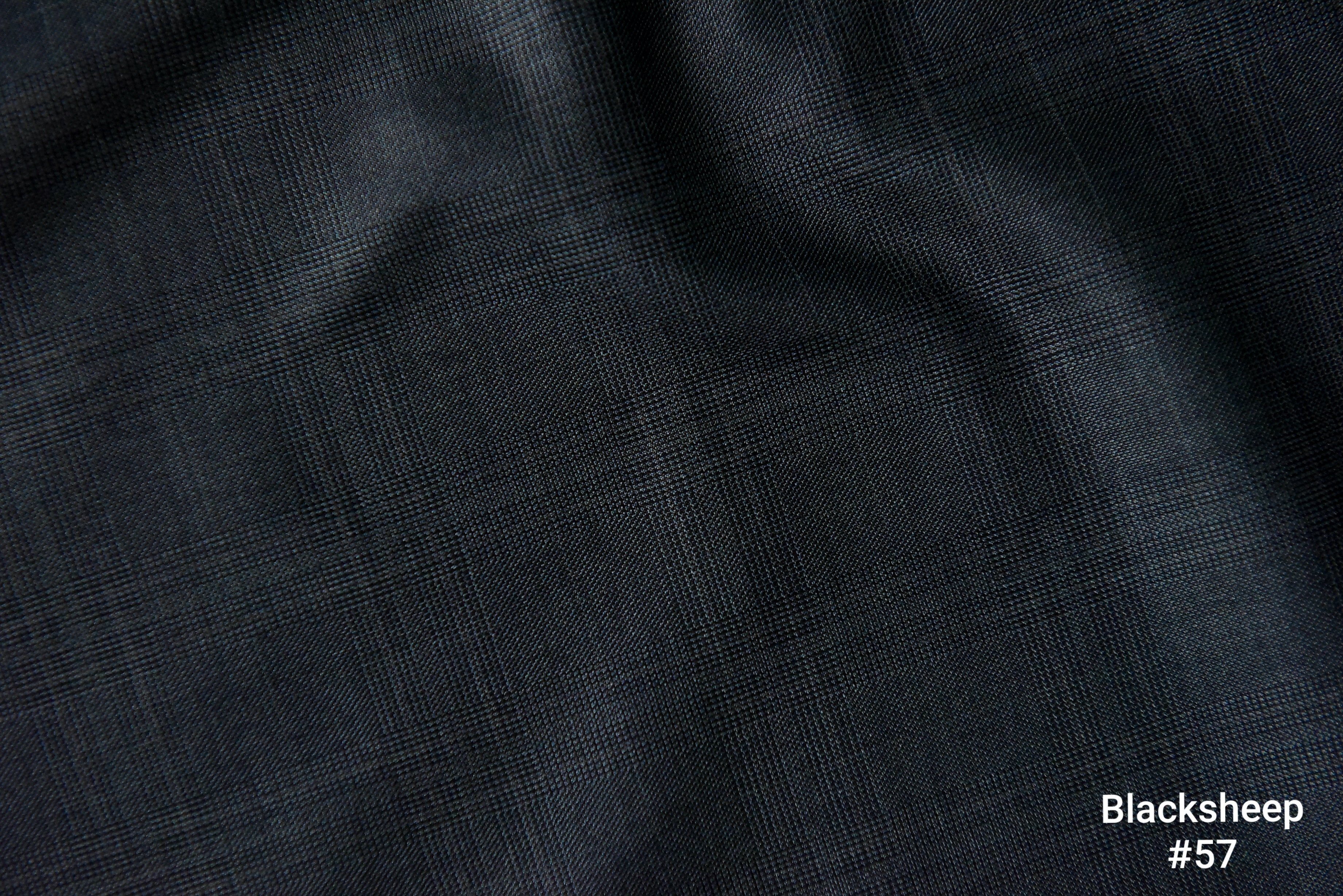 Midnight Navy Tonal Check Wool Blend Suit