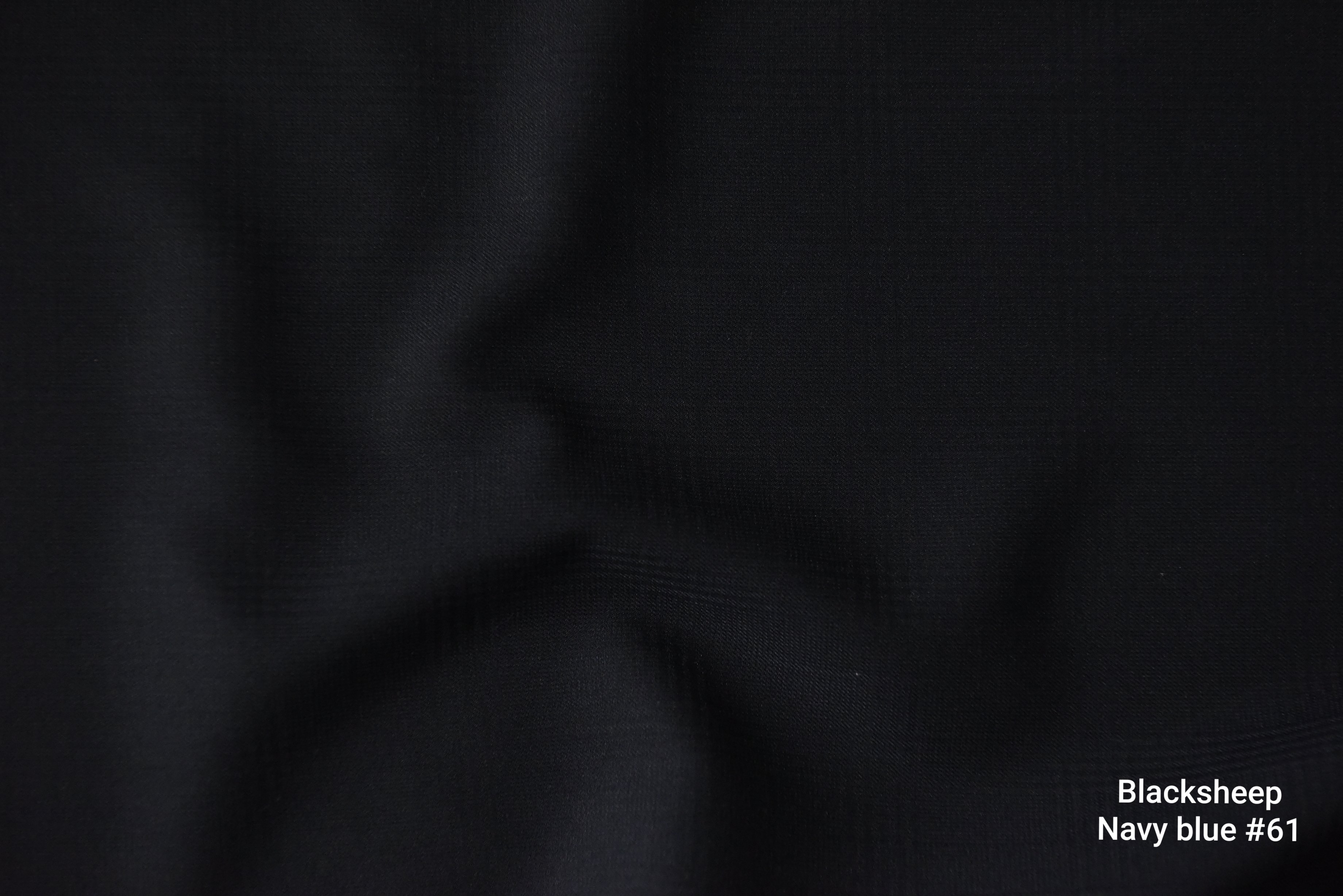 Dark Navy Wool Blend Blazer