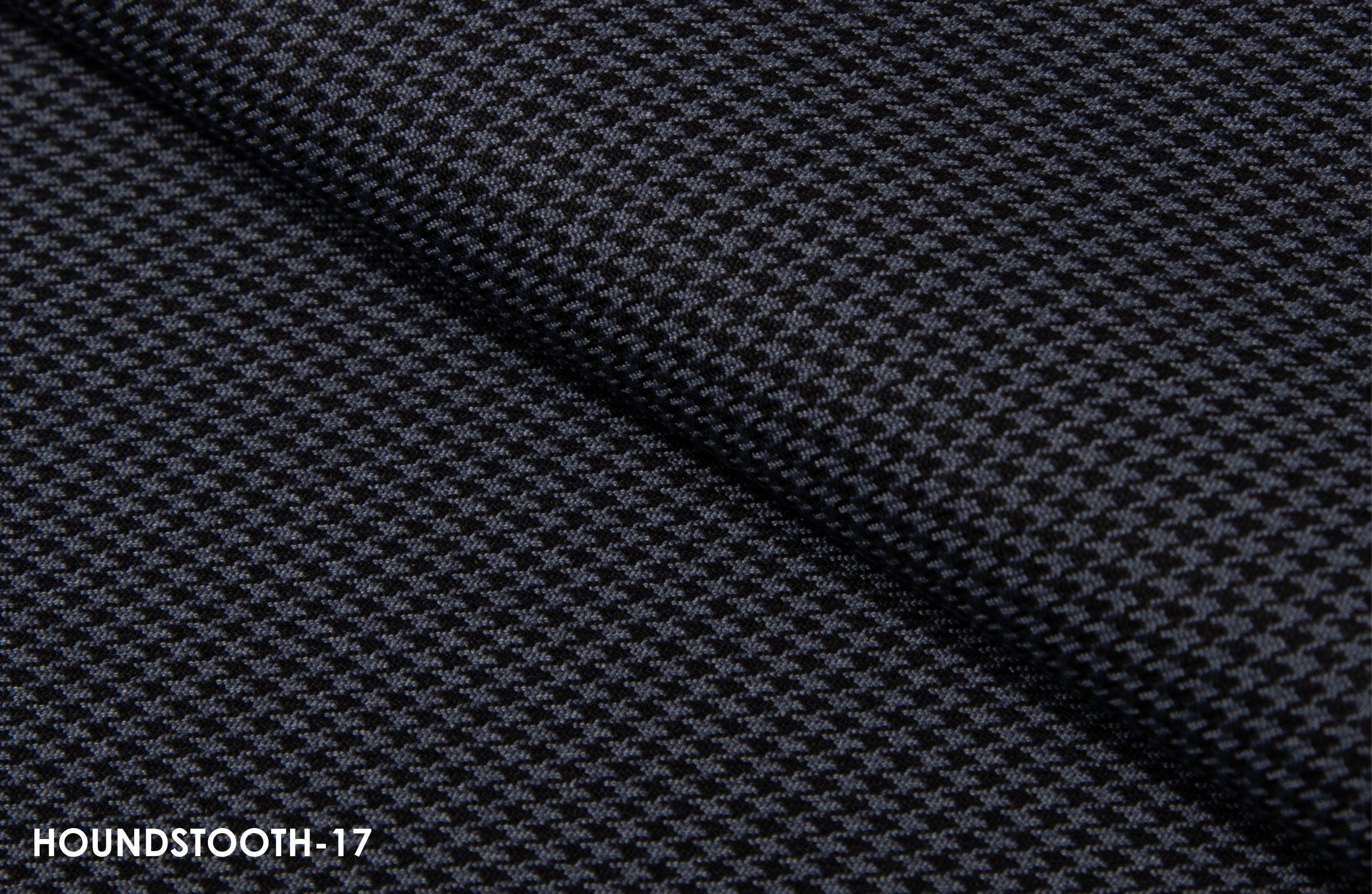 Charcoal Tonal Houndstooth Blazer