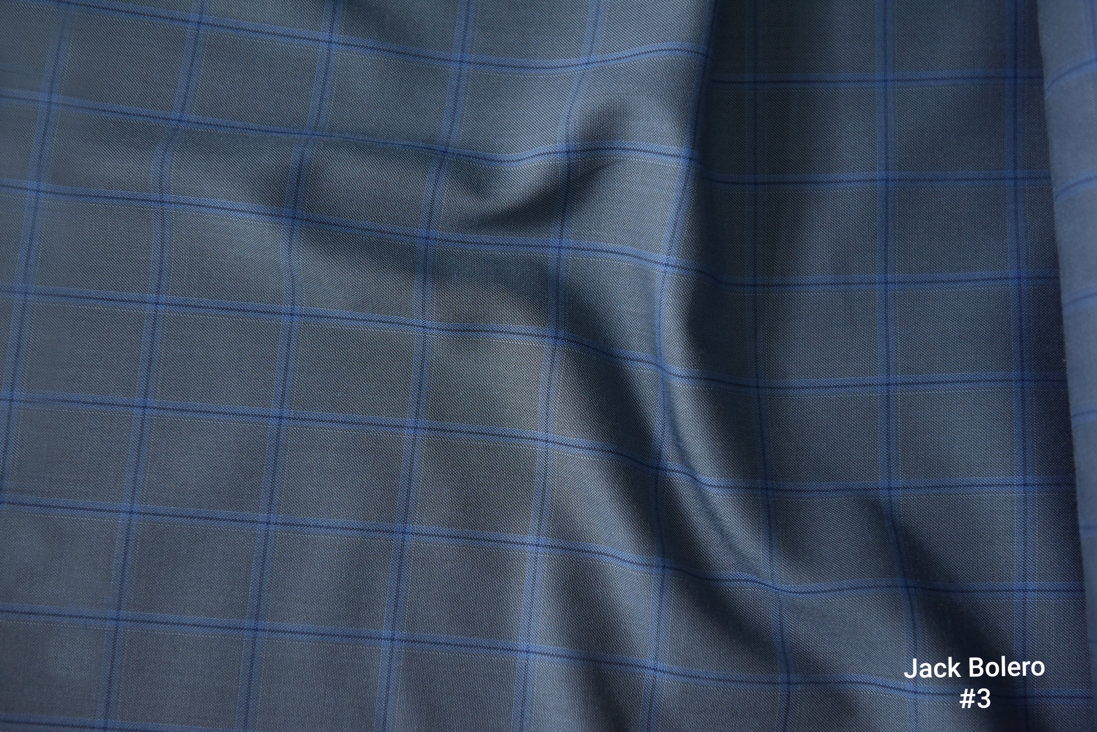 Grey-Blue Windowpane Suit