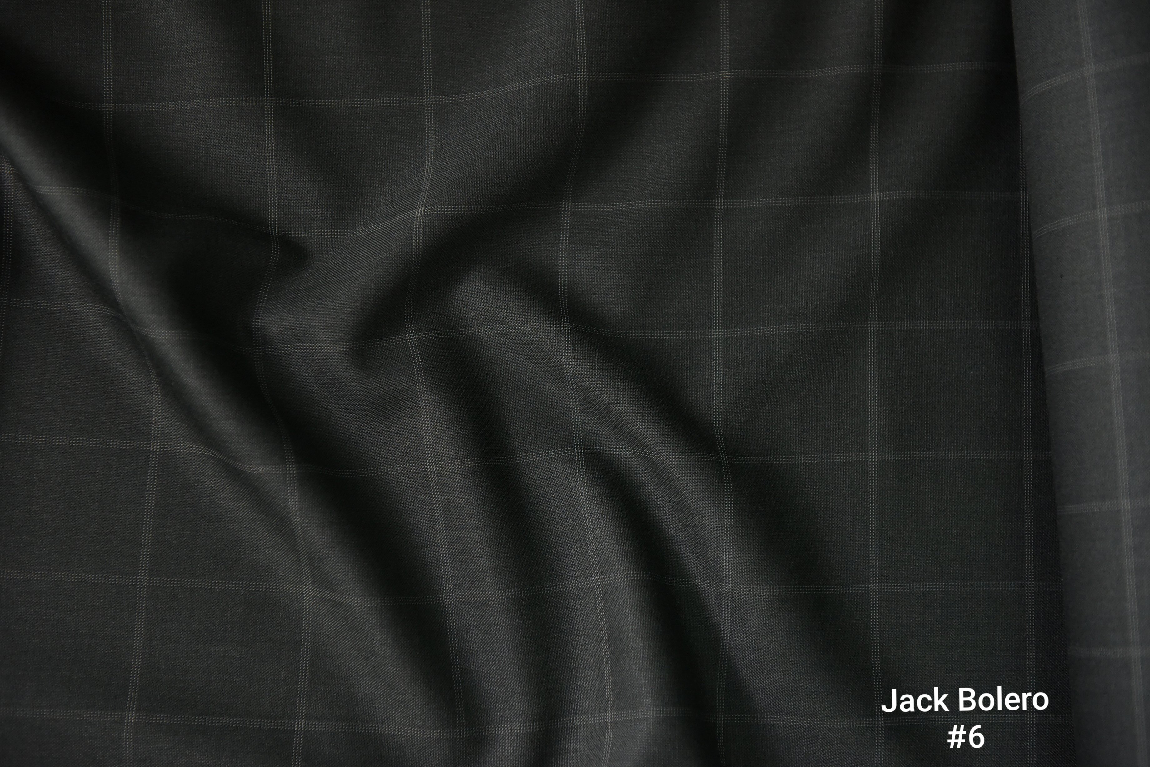 Dark Charcoal Windowpane Suit